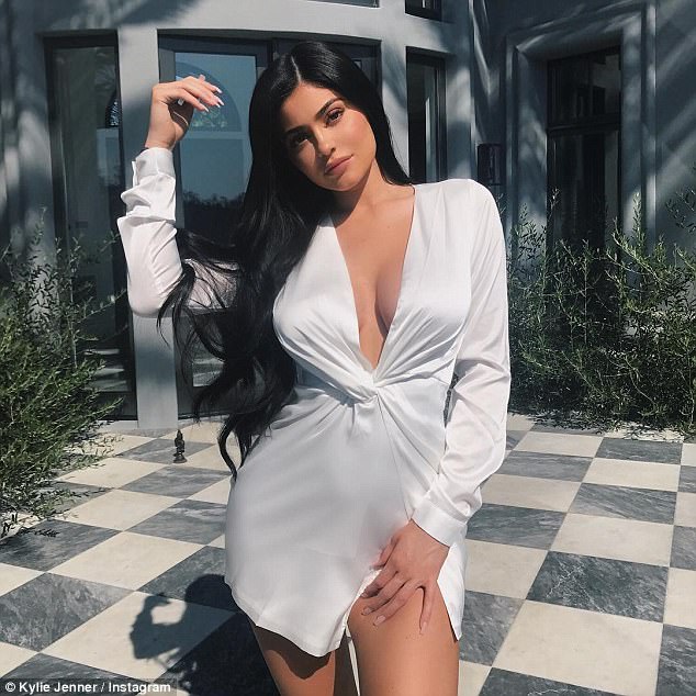 upgrading meanwhile kylie appeared to be making room for an extra addition as she